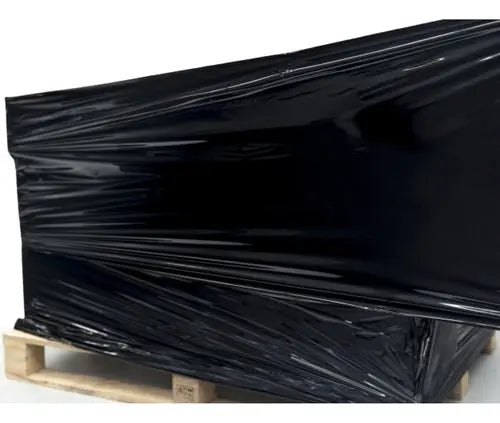 Rollo De Film Estirable Negro Embalaje Paquetes 1.9kg 210m