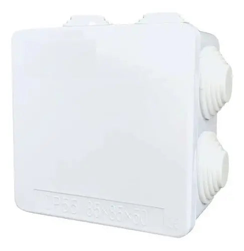 Pack 10 Caja Estanca Ip55 Ik07 Pvc Con Cono 85x85x50 Sec
