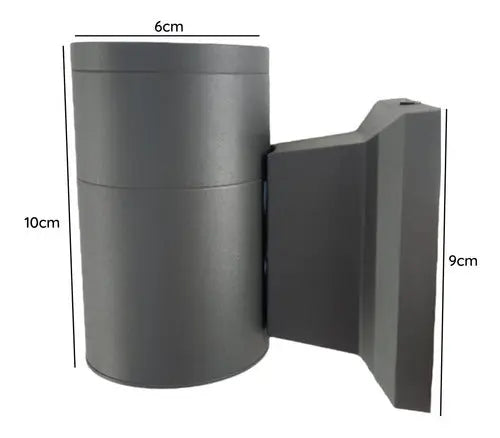 Aplique Lampara Foco Muro Porta Ampolleta Gu10 Dicroica
