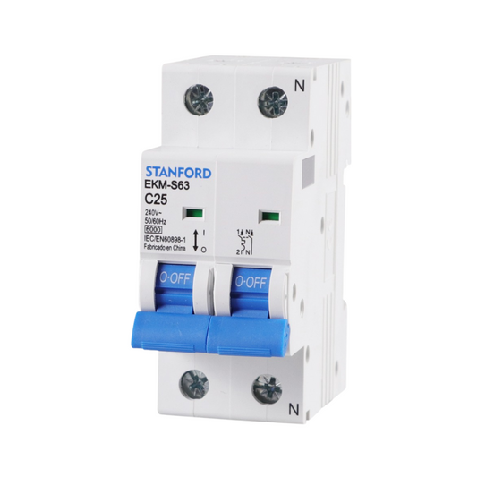 Interruptor Automatico 2p 25a 6ka 240v C25 Sec