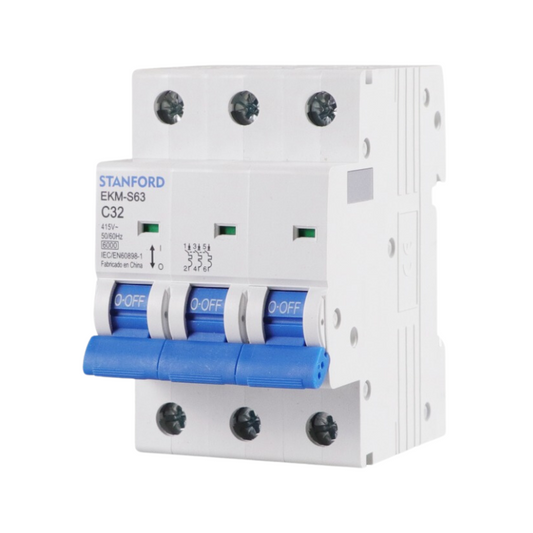 Interruptor Automatico 3p 32a 6ka 415v C32 Sec