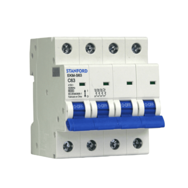 Interruptor Automatico 4p 63a 6ka 240v C63 Sec