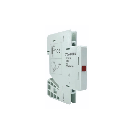 Luz Piloto Slim Led Roja para Riel DIN 35MMX9MM 220V
