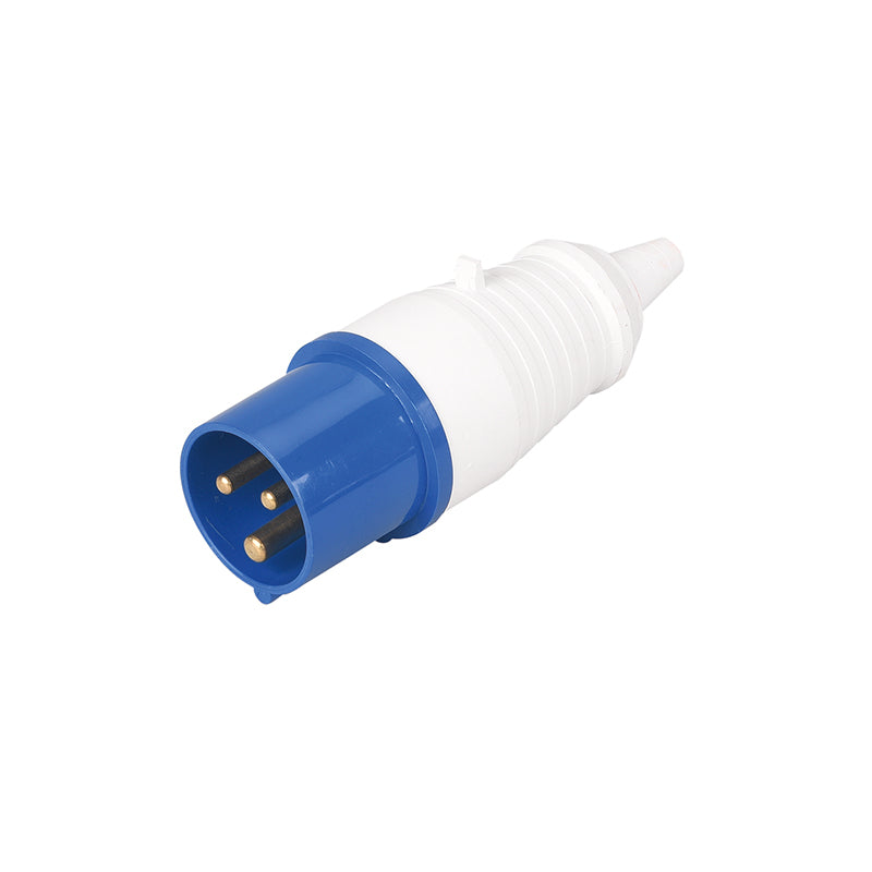 Enchufe Industrial Macho Volante IP44 16A 220V 2P+T