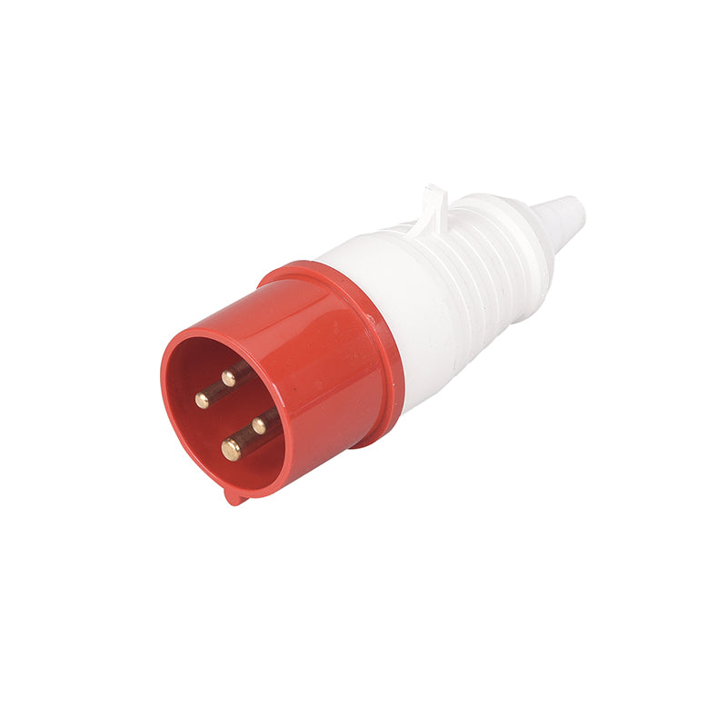 Enchufe Industrial Macho Volante IP44 16A 380V 3P+T