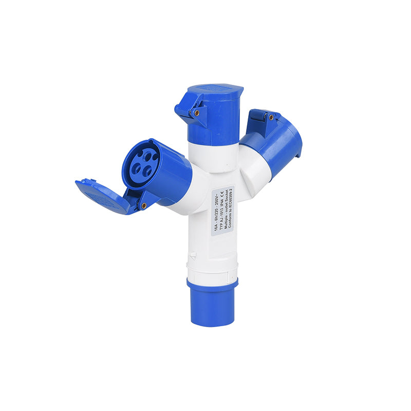 Enchufe Industrial Hembra Sobrepuesta IP44 16A 220V 2P+T