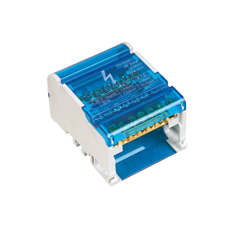Barra Repartidora Tetrapolar 7 Polos 125a 500vac 20ka