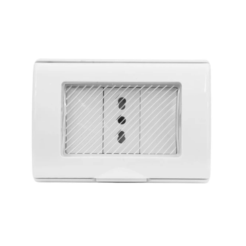 Hydrobox Embutido con Enchufe Simple 10/16A SEC
