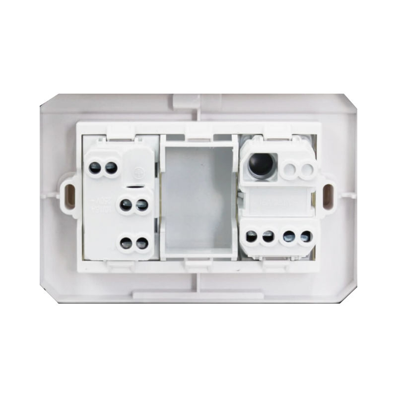 Hydrobox Embutido con Enchufe Simple 10/16 Interruptor 9/12 SEC