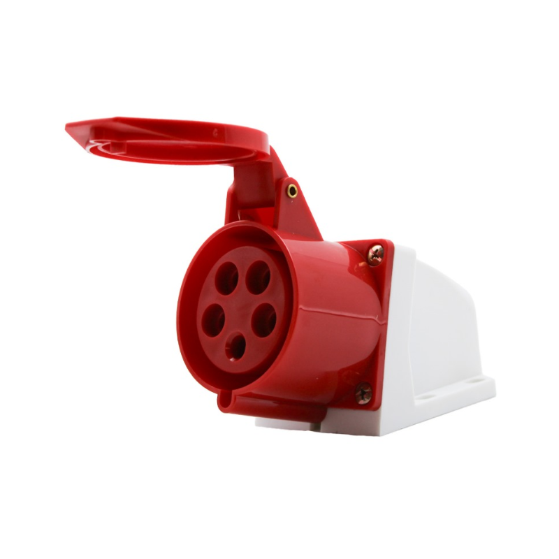 Echufe Industrial Hembra Sobrepuesta IP67 16A 380V 3P+N+T