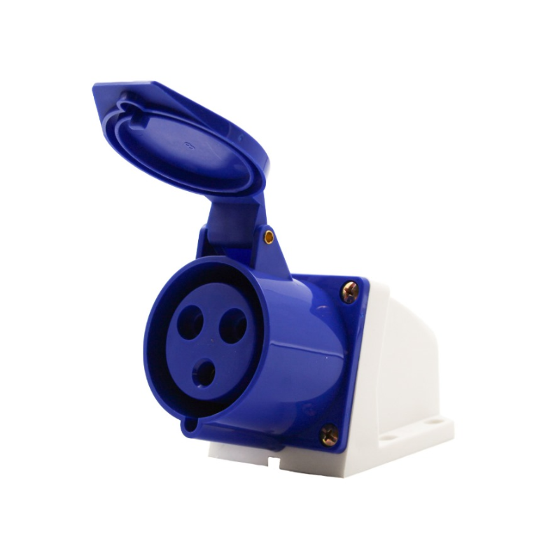 Echufe Industrial Hembra Sobrepuesta IP67 32A 220V 2P+T
