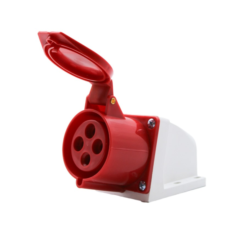 Echufe Industrial Hembra Sobrepuesta IP67 32A 380V 3P+T