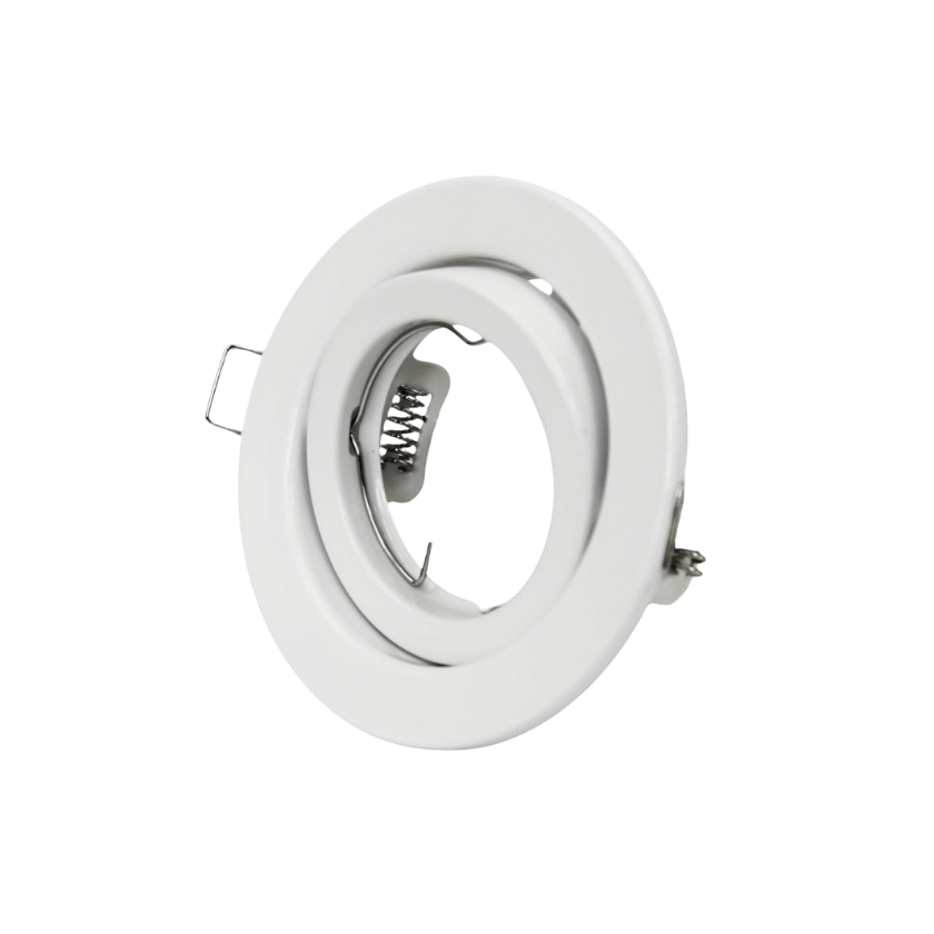 Foco Embutido Blanco Basculante Porta Gu10