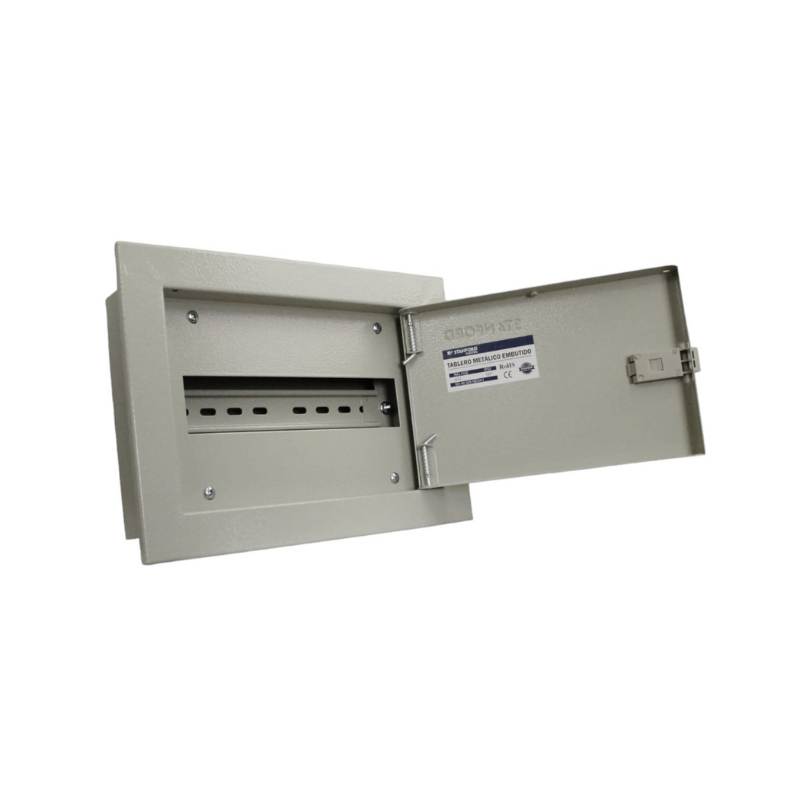 Tablero Metálico Embutido 12 Circuitos IK10