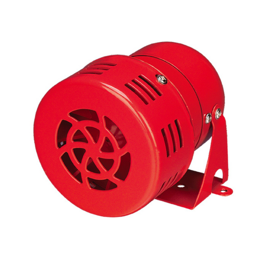 Sirena Tipo Turbina Alarma Bocina 100db 220v Roja