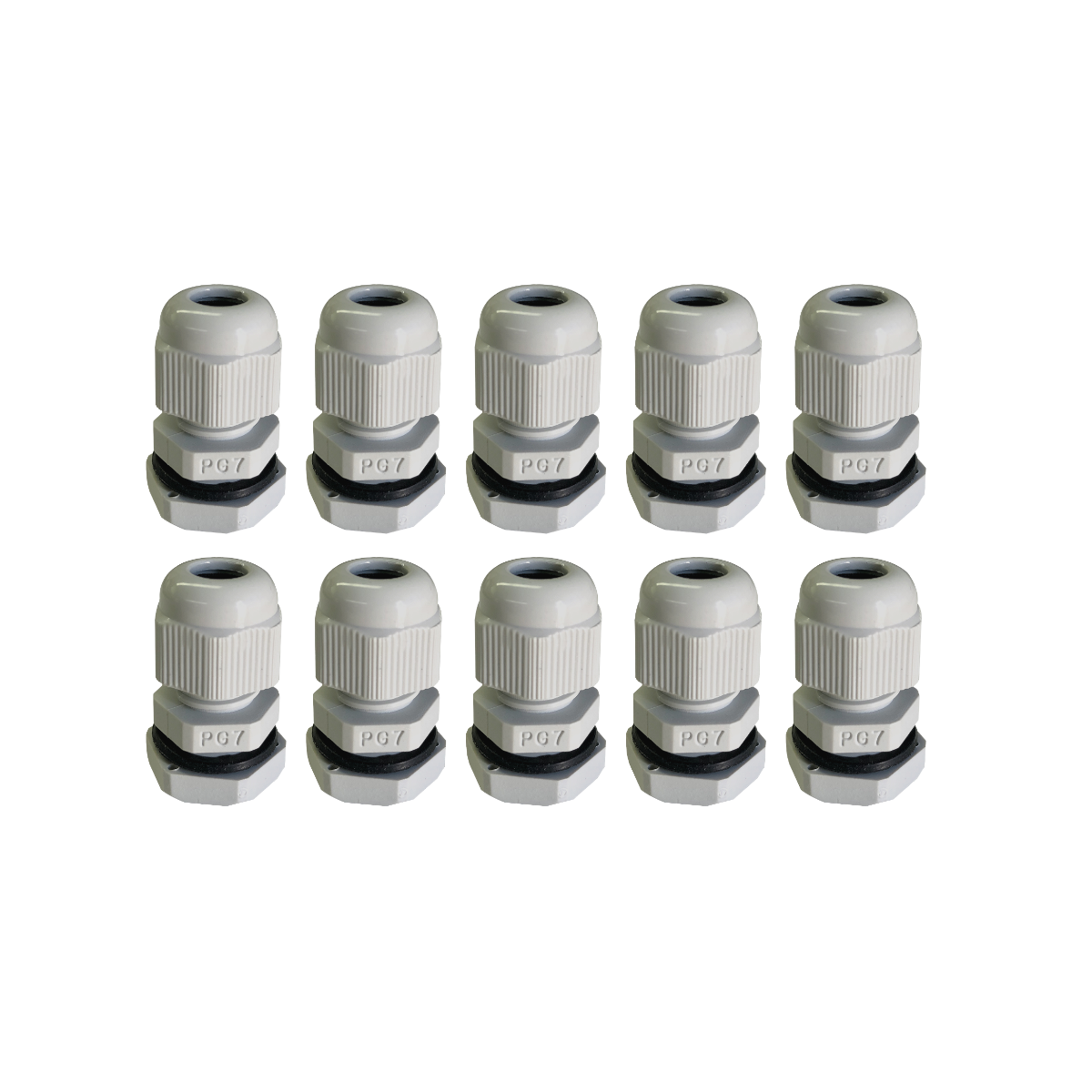 Prensa Estopa IP67 3.5-6mm PG-07 Pack 10un