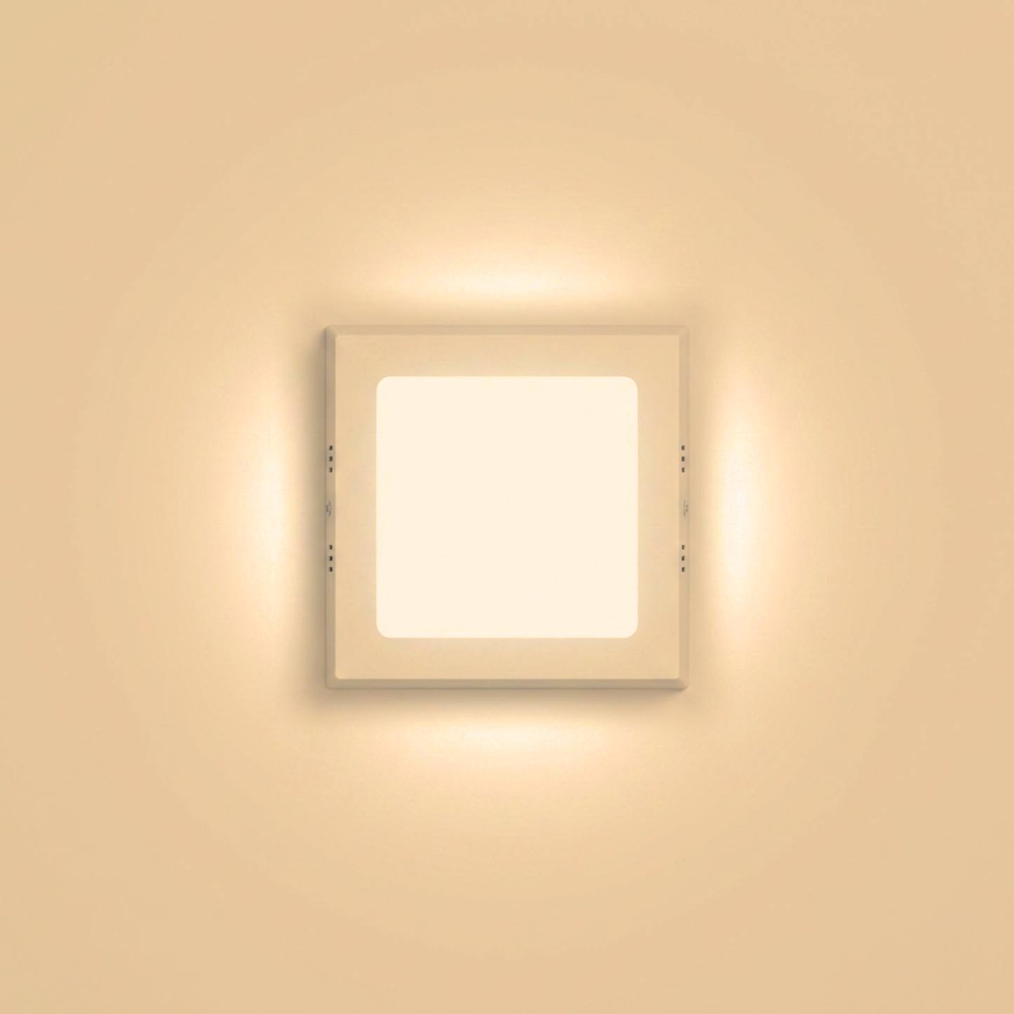 Panel Plafon Led PRO Sobrepuesto Cuadrado 6w 10.5cm