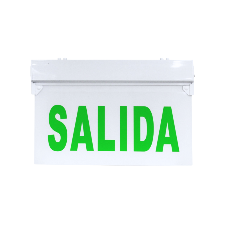 Luz Led Letrero Señaletica Emergencia Salida 0.3W 8.3lm SEC