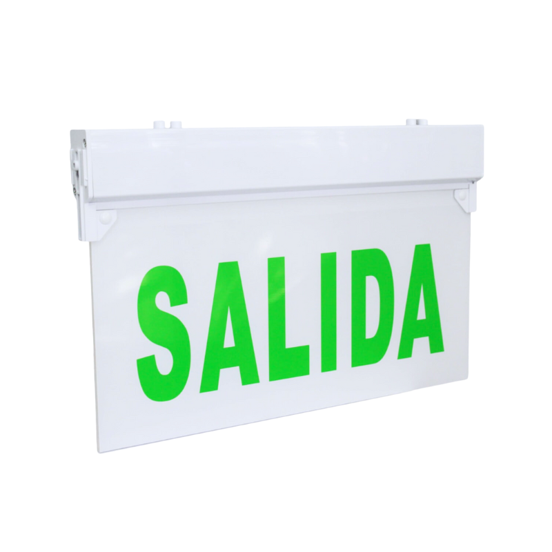 Luz Led Letrero Señaletica Emergencia Salida 0.3W 8.3lm SEC