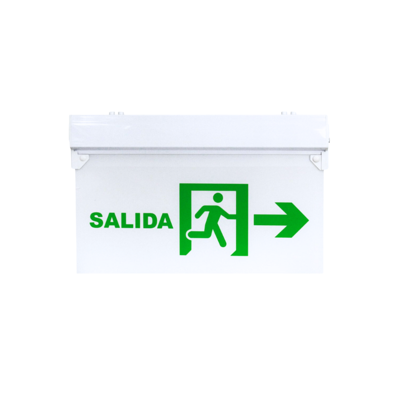 Luz Led Letrero Señaletica Emergencia Salida 0.3W 8.3lm SEC