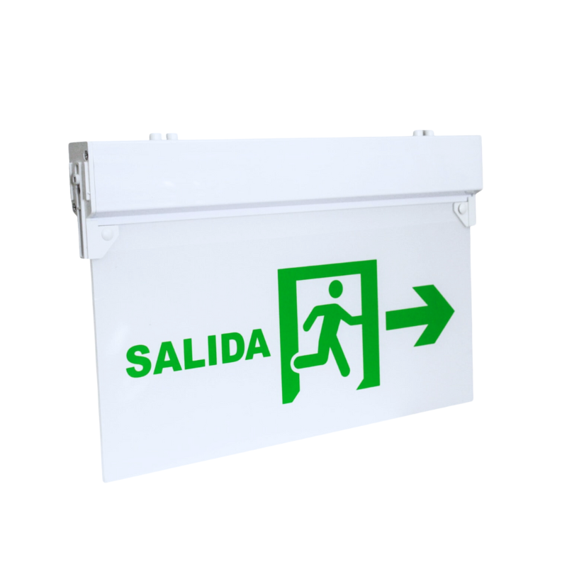 Luz Led Letrero Señaletica Emergencia Salida 0.3W 8.3lm SEC