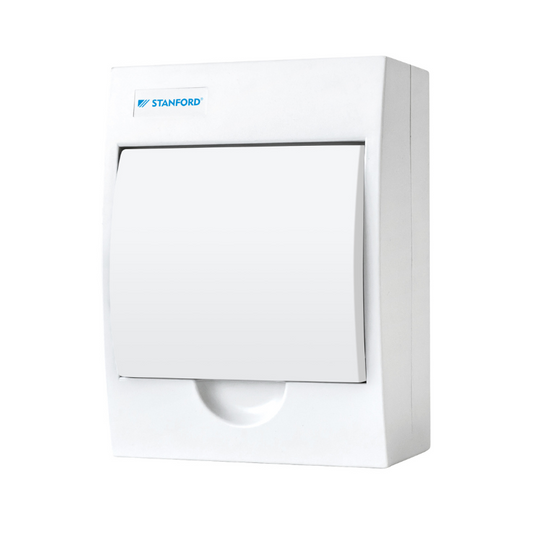 Tablero Sobrepuesto Tapa Opaca IP40 6 Circuitos SEC