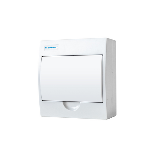 Tablero Sobrepuesto Tapa Opaca IP40 8 Circuitos T4 SEC