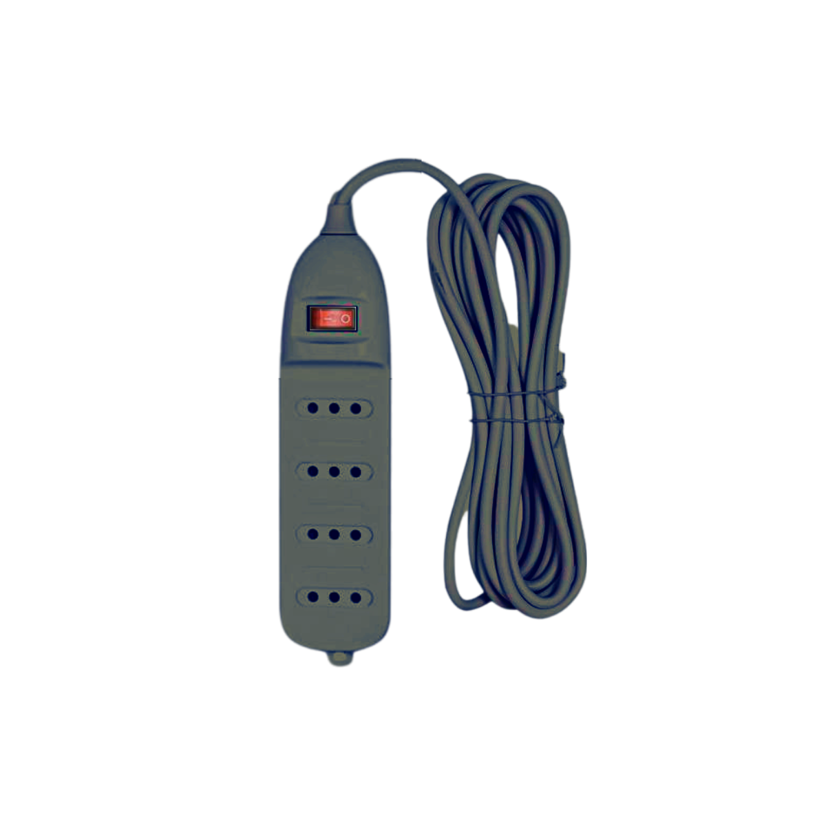 Alargador Electrico Zapatilla 4 Posiciones 3 metros Negro SEC