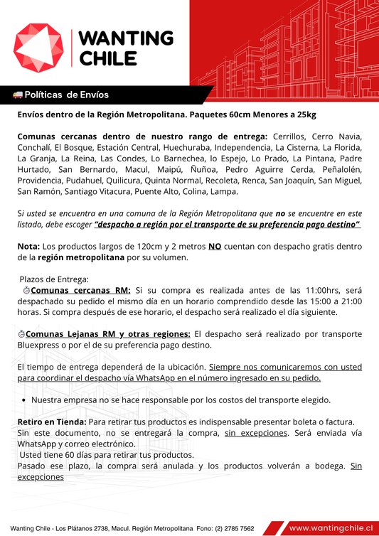 Políticas de Despacho