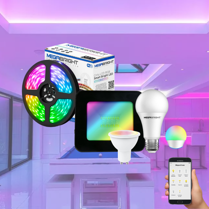 Iluminación Smart WIFI