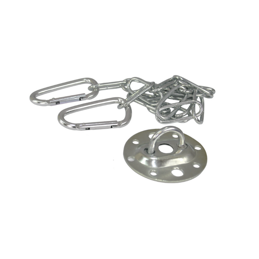 Kit Intalacion Campana Soporte Cadena Piola Seguridad 55cm