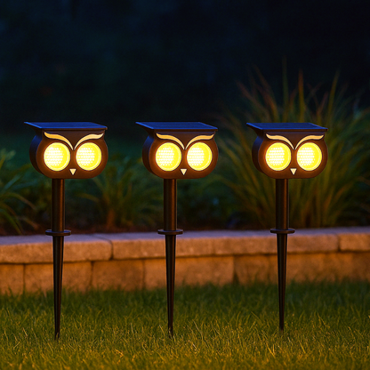 Foco Estaca LED Solar 2LED IP65 3000K