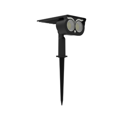 Foco Estaca LED Solar 2LED IP65 3000K
