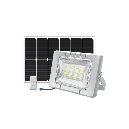 Foco Proyector Led con panel solar Modelo Austral Profesional 400W 210lm 6500K IP65 IK08 + Control
