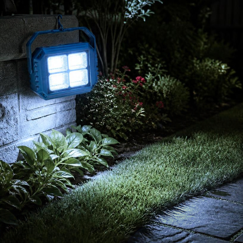 Foco Proyector de área Recargable LED Modelo S19A 160W IP65 CCT