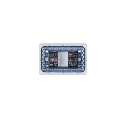 Interruptor Simple 9/12 con Enchufe Simple Blanco 10A 250V SEC