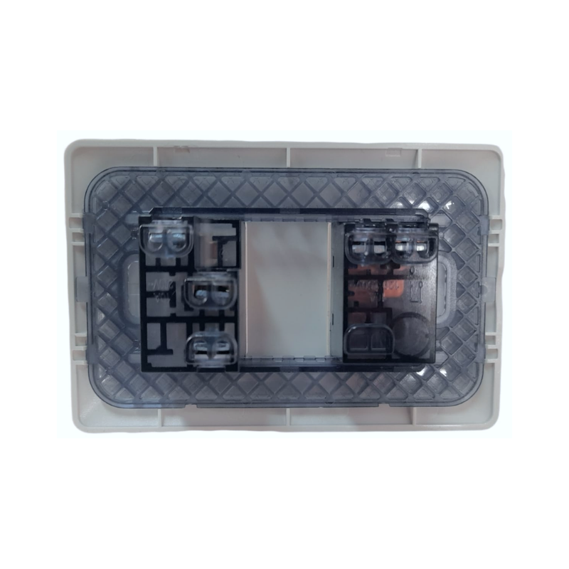 Interruptor Simple 9/12 con Enchufe Simple Blanco 10A 250V SEC