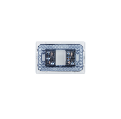 Enchufe Tomacorriente Doble Bipaso Blanco 10/16 220v SEC