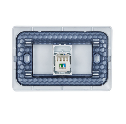 Toma Rrj45 Ethernet Red Internet Blanco