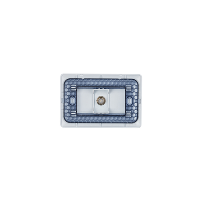 Toma Coaxial Rg6 Tv Video Armado Hembra Blanco