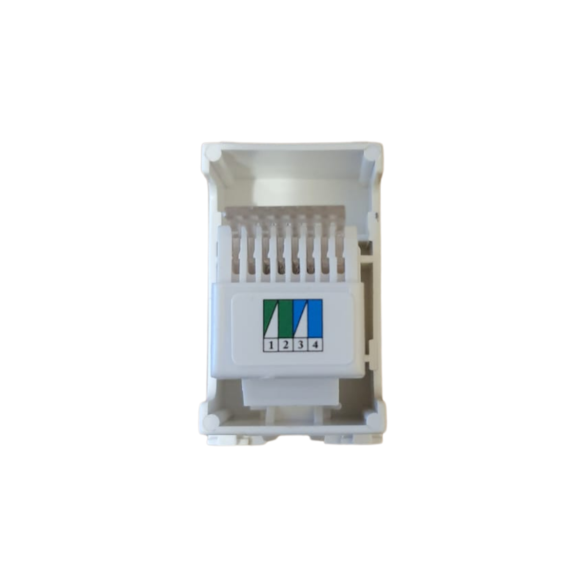 Modulo Toma Conexion Telefonica Rj11 Blanco