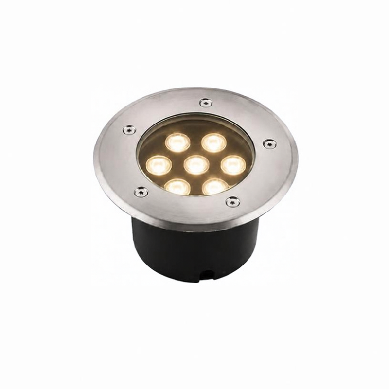 Foco embutido Para Piso 7W 3000K IP65