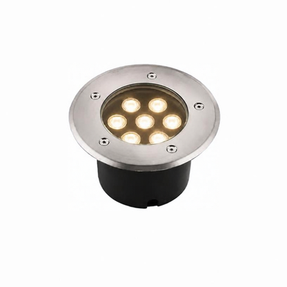 Foco embutido Para Piso 7W 3000K IP65