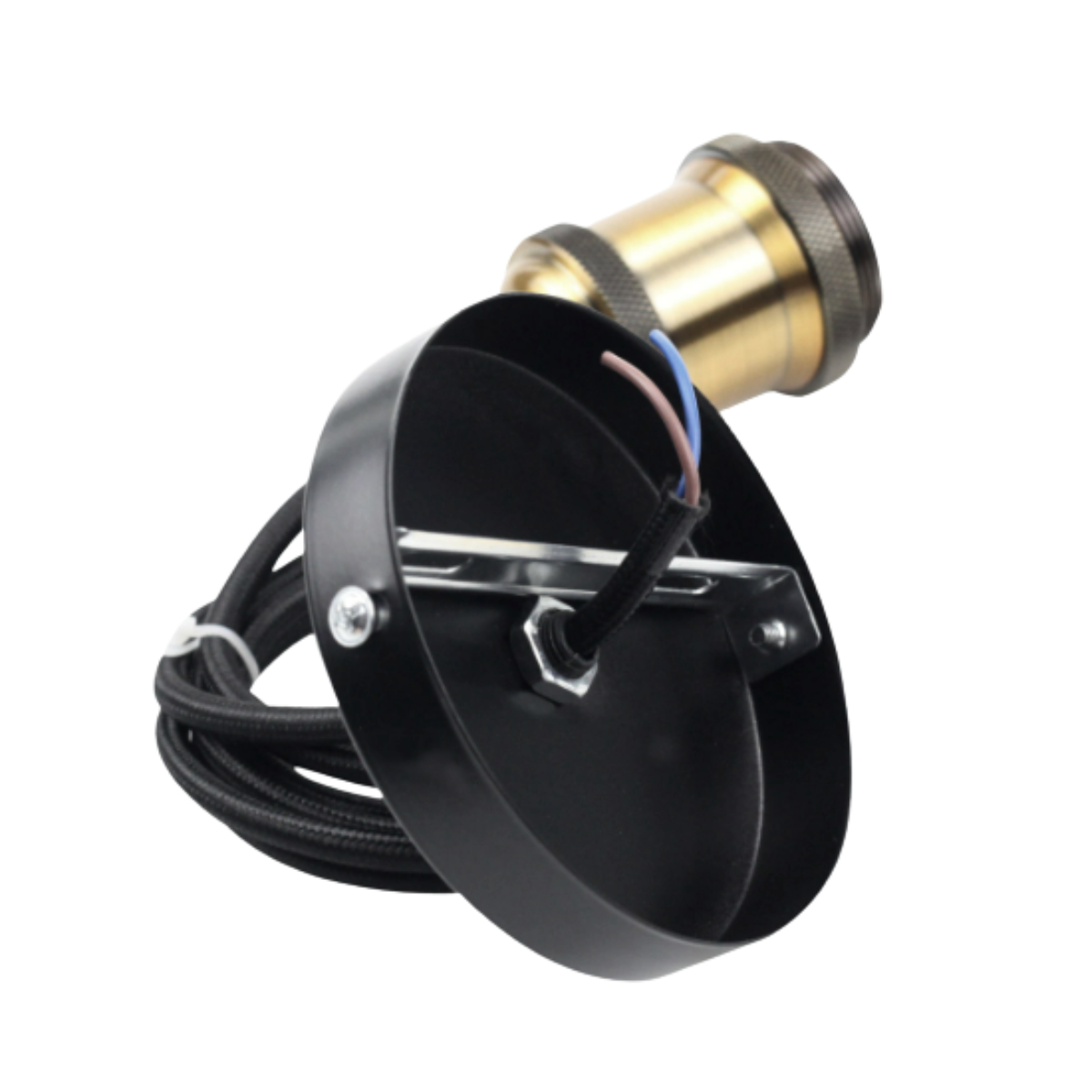 Soquete Dorado Tipo Lámpara colgante Vintage E27 Modelo Varena