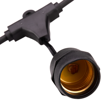 Guirnalda Decorativa Exterior de 10 metros con Ampolletas Edison 4W