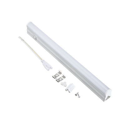 Tubo Led T5 con Base 60cm + Interruptor On/Off Luz fría