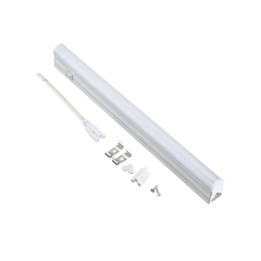 Tubo Led T5 con Base 60cm + Interruptor On/Off Luz fría