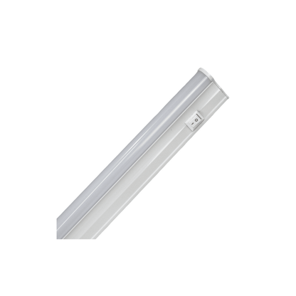 Tubo Led T5 con Base 60cm + Interruptor On/Off Luz fría