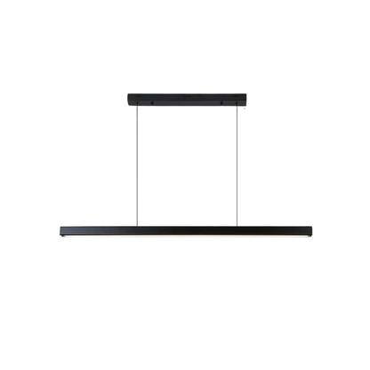 Lámpara Modelo Sakura Lineal 90cm X 7cm Led Colgante Negro 36w 3000-4000-6000k