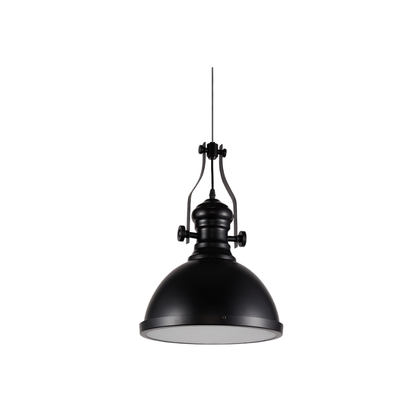 Lámpara Colgante Negra Porta E27 Simple Modelo Senku